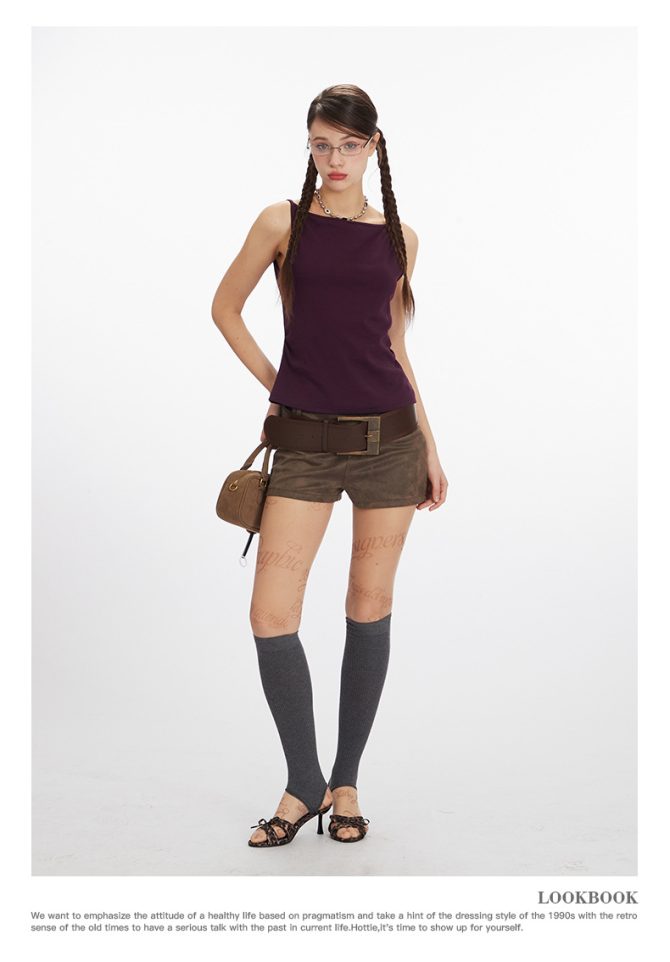 Plum Purple Tank Top - Image 7